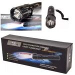 288 Multi-function Flashlight Strong Light 3 in 1 Flashlight Torch Stun Gun with red laser pointer