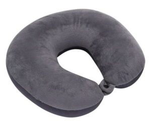 Travel Neck Pillow Memory Foam Airplane Travel Comfortable Washable Cover Plane Neck Support Pillow For Neck Sleeping