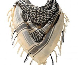 Military Shemagh Arab Tactical Desert Keffiyeh Thickened Scarf Wrap for Women and Men