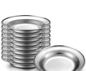 Stainless Steel Outdoors Flat Plate - 0.45L