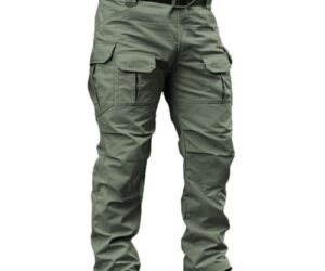 Men Military Cargo Trousers Sports Camping Climbing Cambat Trekking Pants Multicam Hunting Clothing