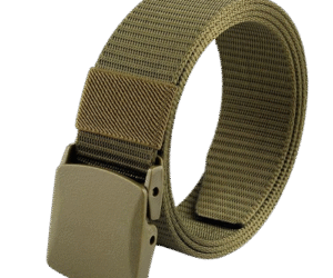 Men's Nylon Canvas Casual Outdoor Tactical Plastic Belt