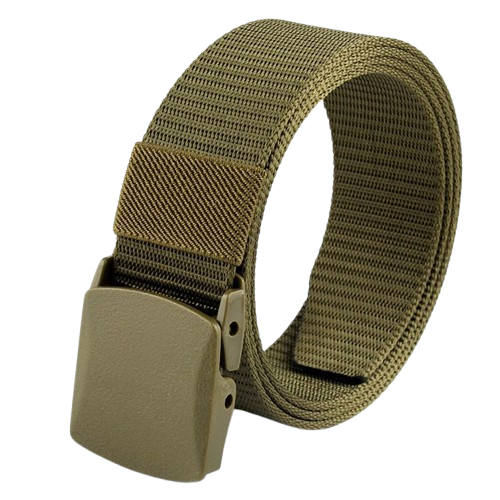 Men's  Nylon Canvas Casual Outdoor Tactical Plastic Belt