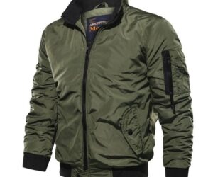 Men's Military Bomber Jacket Tactical Breathable Light Windbreaker