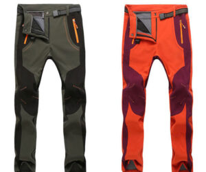 Woman's Fleece-Lined Windproof Pants
