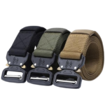 Unisex Canvas Nylon Belt Tactical Belt Outdoor Versatile  Outdoor Belt Outdoor