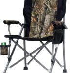 Folding Chairs Outdoor Camping Backrest Armchair Outdoors Beach Camping Portable Folding Chair Lounge Chair with Cup Holder and Side Pockets Camping Chair