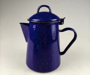 Camping Enamel Coffee Pot