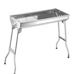 PORTABLE FOLDABLE OUTDOOR BARBECUE GRILL