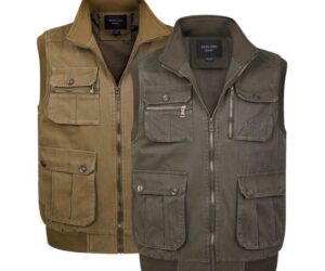 Men's Vest Male Sleeveless Comfortable Jacket Classic 100% Cotton Waistcoat